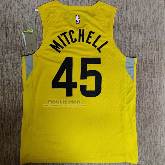 Maglia
 Donovan Mitchell NO 45 Utah Jazz Icon Autentico
 2022-23 Giallo
